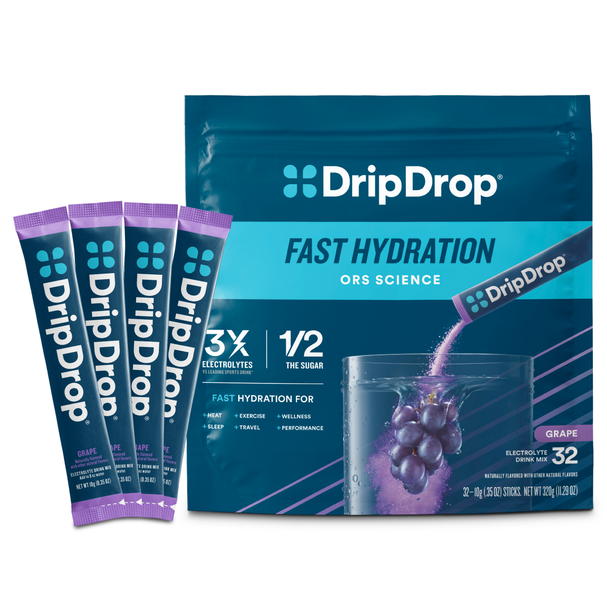 dripdrop-grape-electrolyte-powder-8-oz-sticks-32-count-u2 Grape_-_32ct_-_Transparent.png