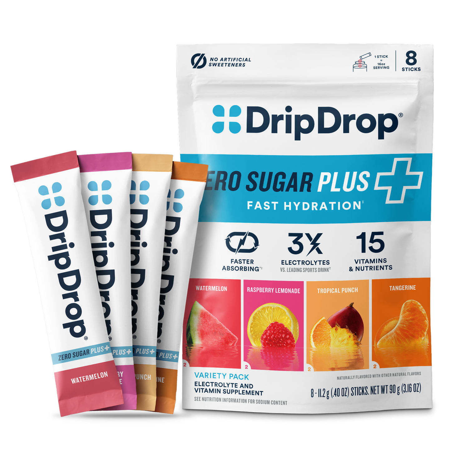 dripdrop-zero-sugar-plus-watermelon-tangerine-tropical-punch-raspberry-lemonade-16-oz-sticks-8-count-v0 Pouch_8ct_Front16ozSticks_VSPlus_Variety_A.png
