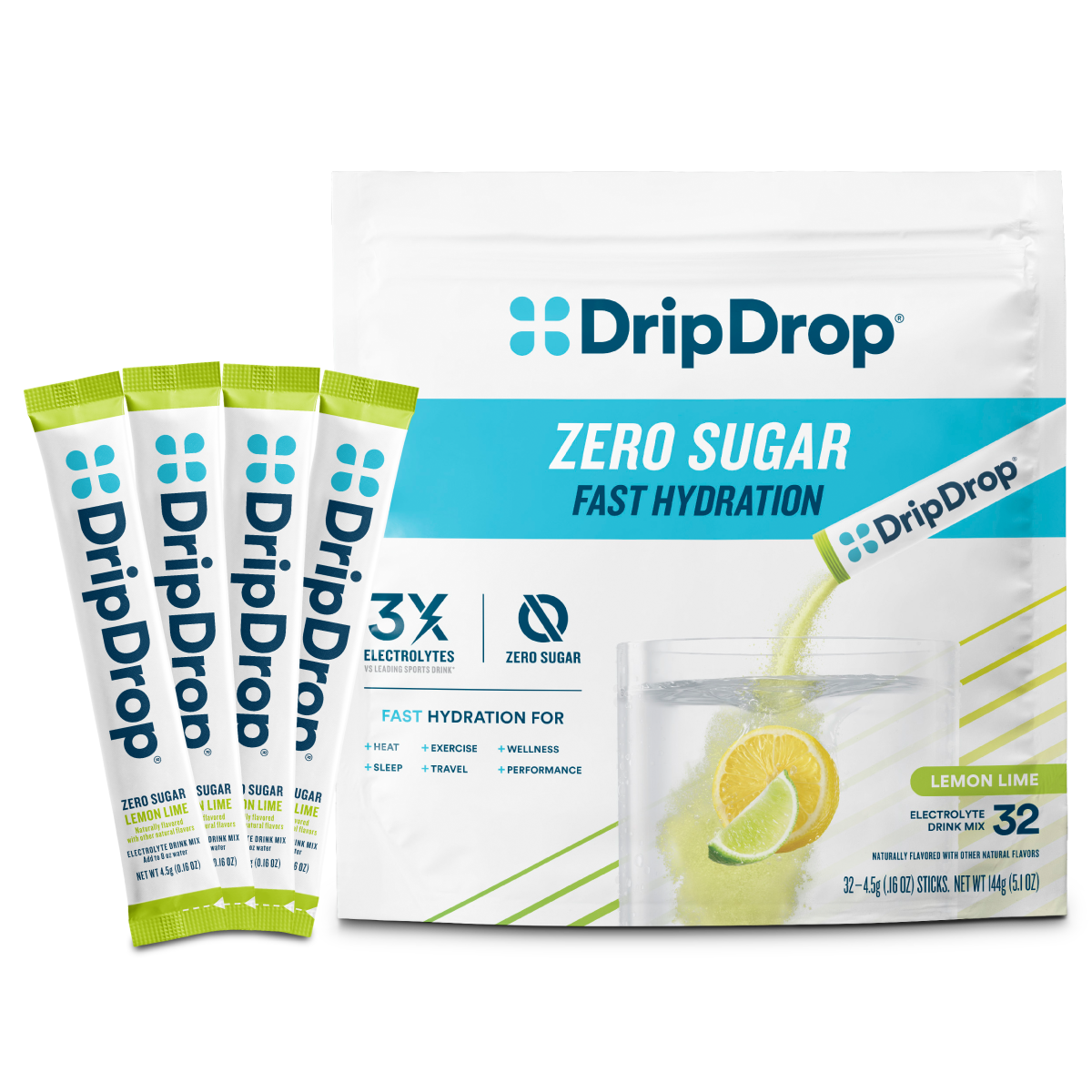 dripdrop-zero-sugar-lemon-lime-electrolyte-powder-8-oz-sticks-32-count-b2 Zero_Lemon_Lime_-_32ct_-_Transparent.png